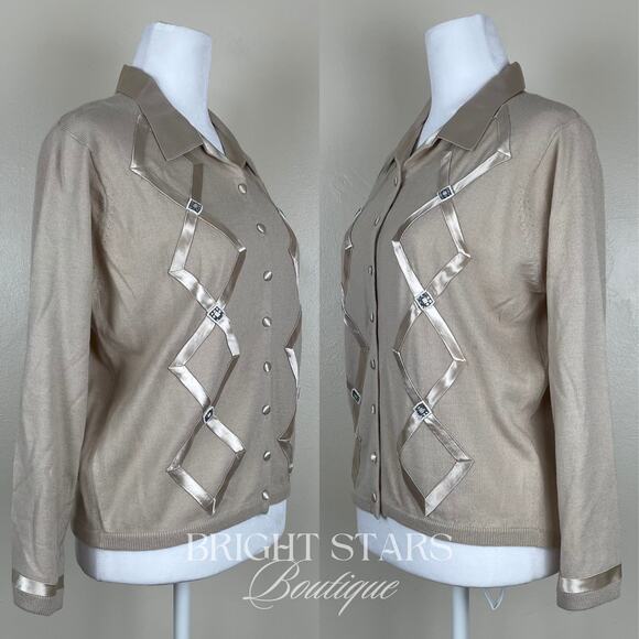 Rare Cardigan ASO Anya Buffy the Vampire Slayer Wool Silk Blend Classic - Picture 6 of 13